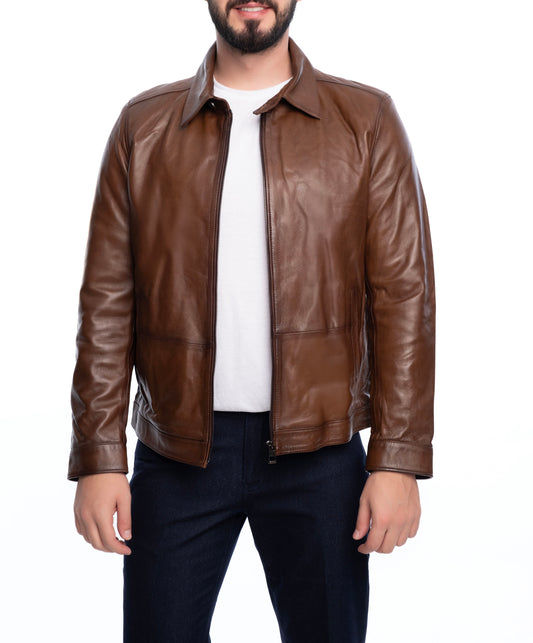 LANDON LEATHER JACKET