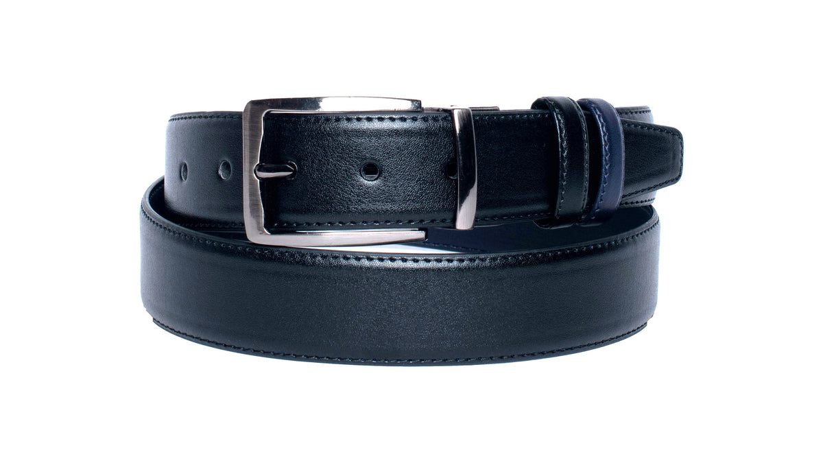 VP–503 REVERSIBLE NAVY – BLACK MENS BELT