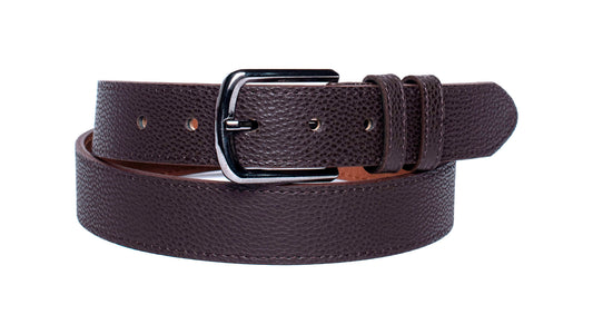 VP–301 MONZA DARK BROWN FLOATER MENS BELT
