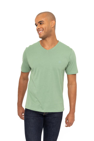 MONTPELLIER VELLAPAIS LOGO V-NECK T-SHIRT